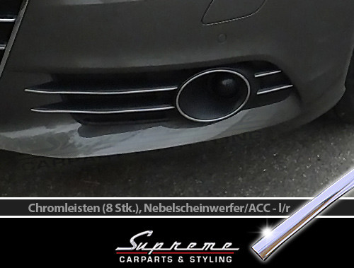 Chrom zierleisten für - 3m,