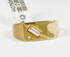 Herrenring Brillant 0,03 ct