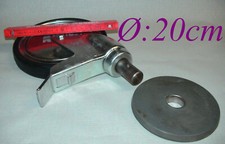 Tente Lenkrolle 20cm Bremse Schwenkrad Anstoß Rolle KrankenFahrgestell Stretcher