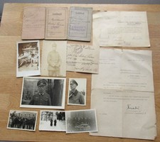 3x Soldbuch erst Freiwilliger