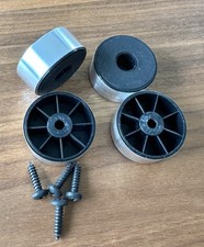 4 x Canton  Lautsprecher Füße   45mm Kunststoff