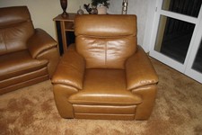 Sessel Echtleder mit