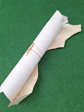 Rohhaut Ziege 0,2-0,7mm dick Trommelleder Pergamentleder Pergament zur Auswahl