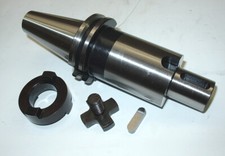 Kombiaufsteckdorn SK40 DIN69871 A100 D3 - D40 ohne-mit Schlüssel