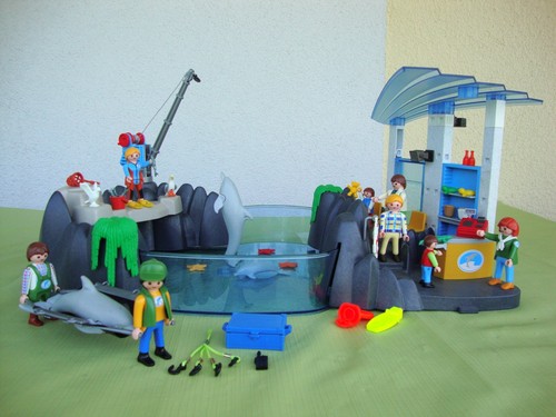 Playmobil 4468 delfinarium mit - delfinarium,