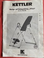 Kettler "Apollo" Schwerkrafttrainer zum Entlasten der Bandscheiben