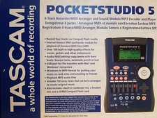 TASCAM Pocketstudio-5 neuwertig super-rar