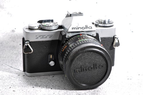 Minolta silber mit - xd-7, |