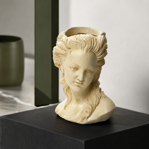 Deko vase frauenkopf - deko,