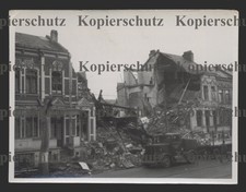 102❚ Konvolut, 14 original Fotos von 1941-1944, Bombenschäden in Bremen