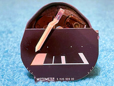 Tankuhr Kombiinstrument VW Golf 1 Cabrio, GTI, GLI, Pirelli, 112PS