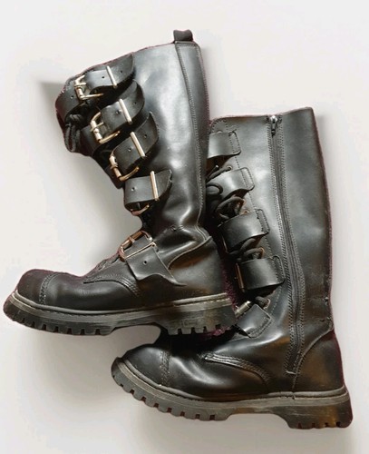 Hls gothic punk boots 20loch - gothic,