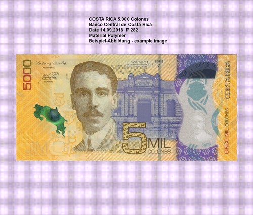 Costa rica 5000 colones - rica,