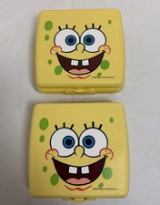 Set of 2 Tupperware SpongeBob