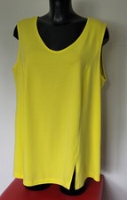 Long-Top hellgelb Gr. 46/48