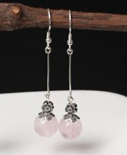 I04 Ohrring Blume mit Perle