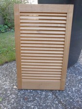 Echt-Holz Lamellen-Türen-oder -Stücke, 4 Stück, 77x46x3 cm, wie neu