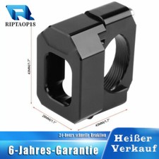 Universal Schwarz CNC Motorrad