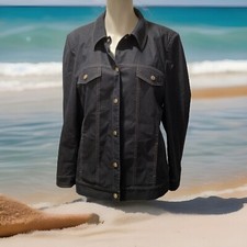 Jeansjacke Vintage Basler mit oder Ohne Webpelz*. Abnehmbar Größe 42