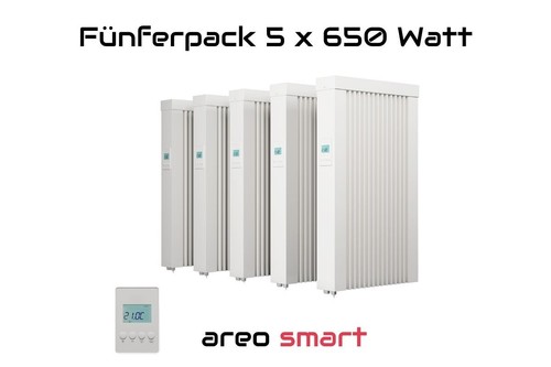 Elektroheizung 5x650w heizung - elektroheizung,