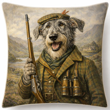 Dekokissen Wolfshund 45x45 cm