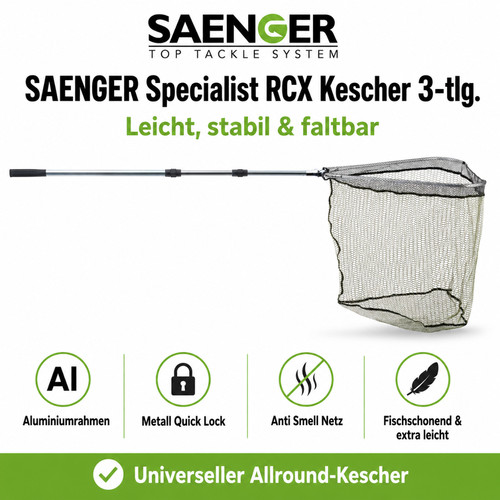 Saenger specialist rcx kescher - saenger,