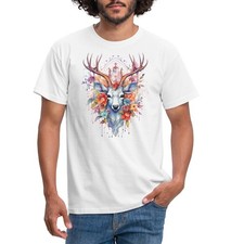 Buntes Hirsch Geweih