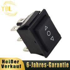 Wippschalter 6 Polig Umkehrschalter DPDT 3 Position 12V Wipptaster Wasserdicht