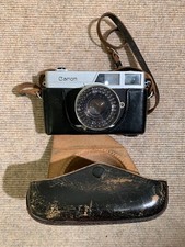 CANON Sucherkamera Canonet mit 45-mm-Objektiv und Tasche - gebraucht