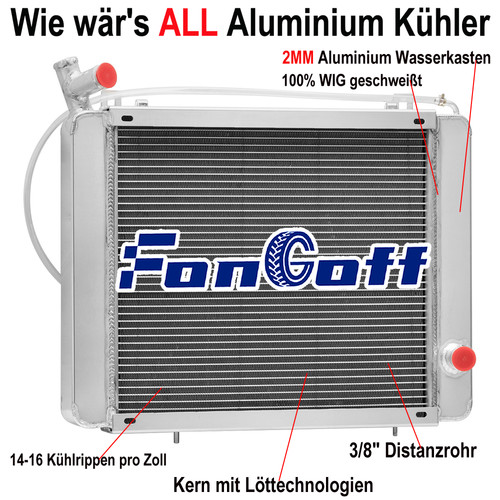 Reihig aluminium kühler - reihig,