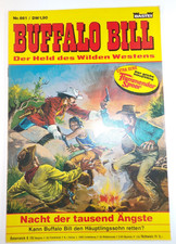 superflaches BASTEI-WESTERN-Comic: BUFFALO BILL - Nr. 661 - 1984