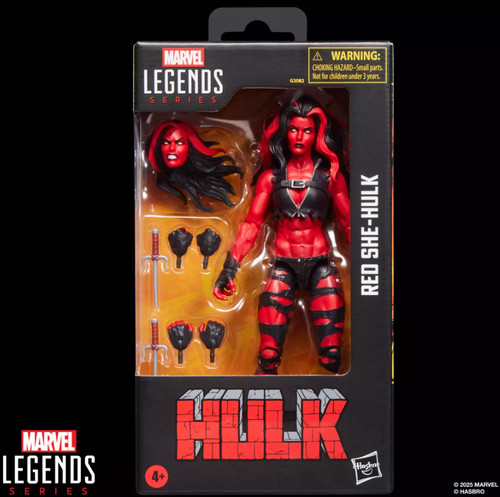 Hasbro marvel legends red - legends,
