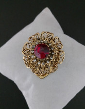 Kleiderclip Tuchclip Modeschmuck Vintage