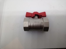 Kugelhahn 6 Stück Zoll 1 Zoll Absperrhahn Flügelgriff Messing Wasser Luft