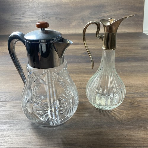Kristallglas glaskaraffe - kristallglas,