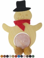  Schneemann Rolltier Edelstein