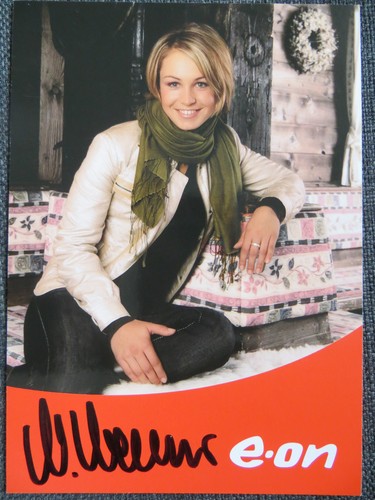 Hand signed postcard autograph