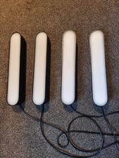 4 mal Philips Hue White & Color Ambiance Play Lightbar + 4 Fach Netzteil
