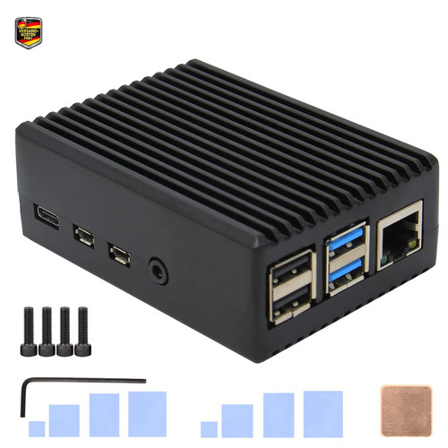 Raspberry aluminium - pi, 4b