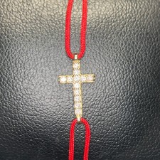 Flexi Armband mit Kreuz 585