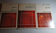 HP 41C Standard Programmsammlung HP 41C/Cv Handbuch HP 41 C Finanz Paket