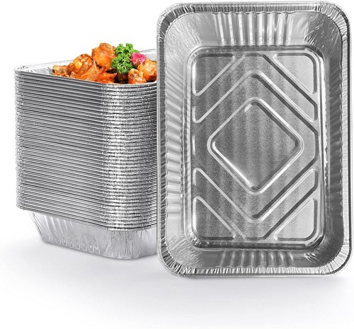 Aluminium grilltropfschale - aluminium,
