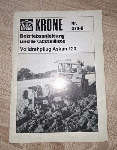 Krone volldrehpflug askan 120 - volldrehpflug,