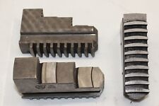 3 tlg. Satz harte Drehbacken Planspiralfutter Drehfutter - BISON - 250 mm - 8606