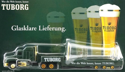 Tuborg mack lkw modell - tuborg,