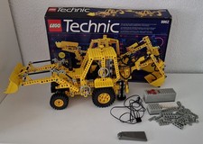 Lego Technik Set 8862 Schaufelbagger Pneumatik und Lego Technik 8720 9V Motorset