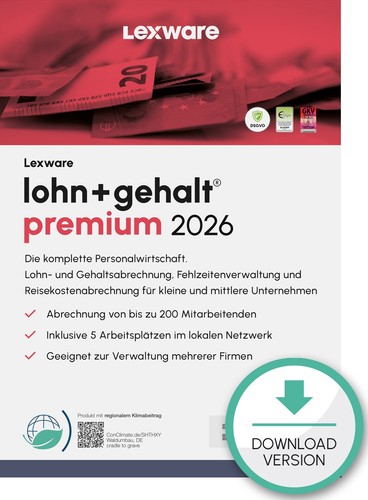 Lexware lohn gehalt premium - lohn+gehalt,