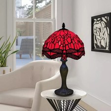 Tiffany rote Libelle Stil