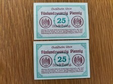 2 x 25 Pfg. Brieg 1929 Nr-Paar