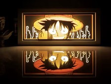 One Piece Ruffy 3D Lightbox